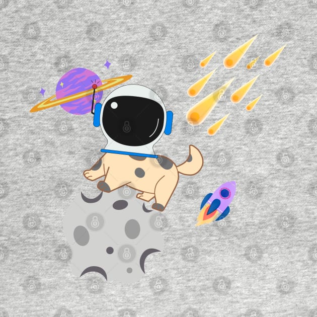 Astronaut Dog by Desert Boy